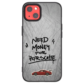Picasee silikónový čierny obal pre Apple iPhone 13 - Grey Drift