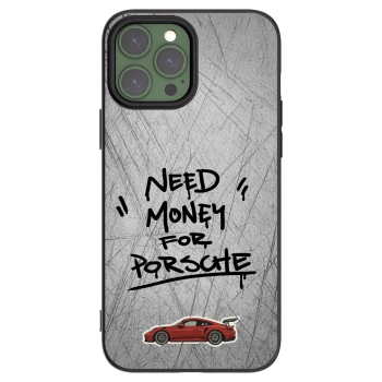 Picasee silikónový čierny obal pre Apple iPhone 13 Pro Max - Grey Drift