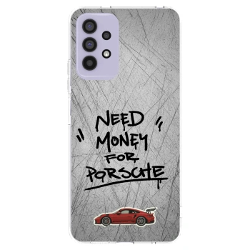 Picasee silikónový prehľadný obal pre Samsung Galaxy A32 4G SM-A325F - Grey Drift