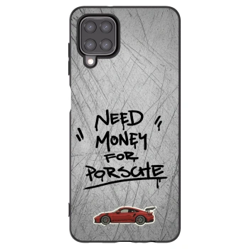 Picasee silikónový čierny obal pre Samsung Galaxy M12 M127F - Grey Drift