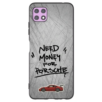 Picasee silikónový čierny obal pre Samsung Galaxy A22 A226B 5G - Grey Drift