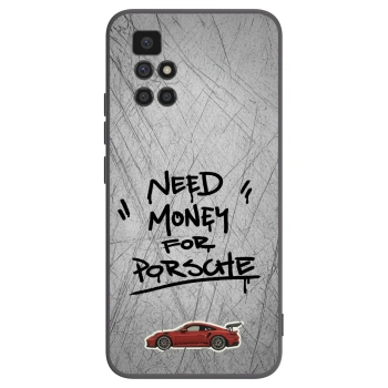Picasee silikónový čierny obal pre Xiaomi Redmi 10 - Grey Drift
