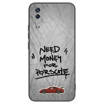 Picasee silikónový čierny obal pre Vivo Y11s - Grey Drift