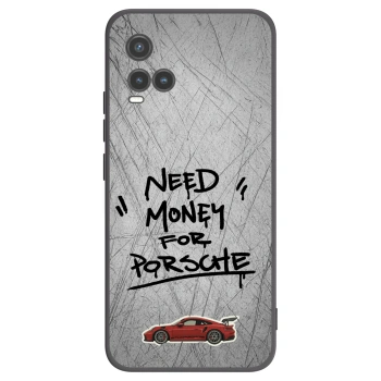 Picasee silikónový čierny obal pre Vivo Y33s - Grey Drift