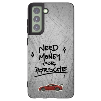 Picasee silikónový čierny obal pre Samsung Galaxy S21 FE 5G - Grey Drift