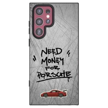 Picasee silikónový čierny obal pre Samsung Galaxy S22 Ultra 5G - Grey Drift