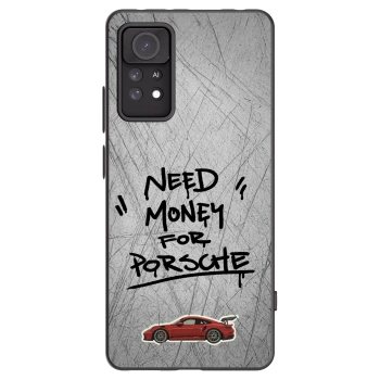 Picasee silikónový čierny obal pre Xiaomi Redmi Note 11 Pro 5G - Grey Drift
