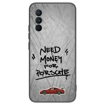 Picasee silikónový čierny obal pre Realme GT Master Edition 5G - Grey Drift