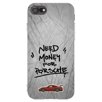 Picasee silikónový prehľadný obal pre Apple iPhone SE 2022 - Grey Drift