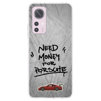 Picasee silikónový prehľadný obal pre Xiaomi 12 - Grey Drift