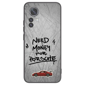 Picasee silikónový čierny obal pre Xiaomi 12 Pro - Grey Drift