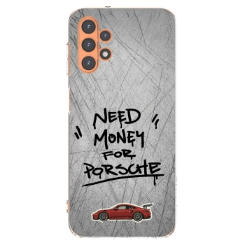 Picasee silikónový prehľadný obal pre Samsung Galaxy A13 4G A135 - Grey Drift