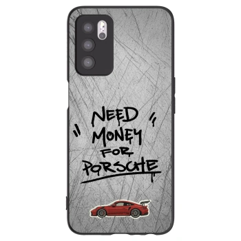Picasee silikónový čierny obal pre OPPO A16s - Grey Drift