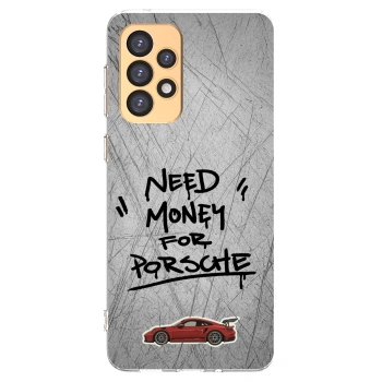 Picasee silikónový prehľadný obal pre Samsung Galaxy A33 5G A336 - Grey Drift