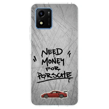Picasee silikónový prehľadný obal pre Vivo Y01 - Grey Drift