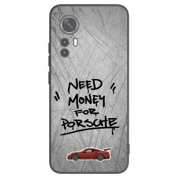 Picasee silikónový čierny obal pre Xiaomi 12X - Grey Drift