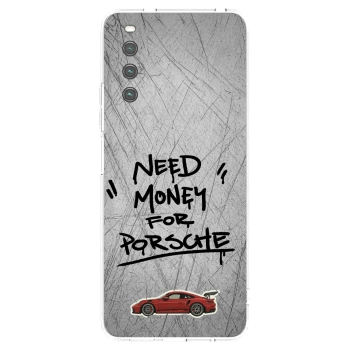 Picasee silikónový prehľadný obal pre Sony Xperia 10 IV 5G - Grey Drift