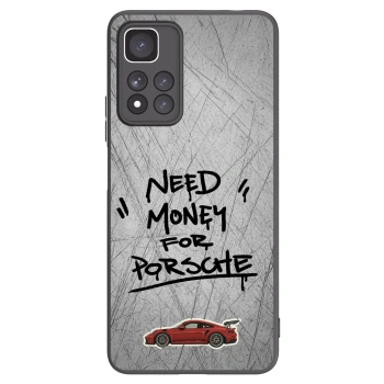 Picasee silikónový čierny obal pre Xiaomi Redmi Note 11 Pro+ 5G - Grey Drift
