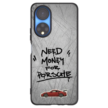 Picasee silikónový čierny obal pre Honor X7 - Grey Drift