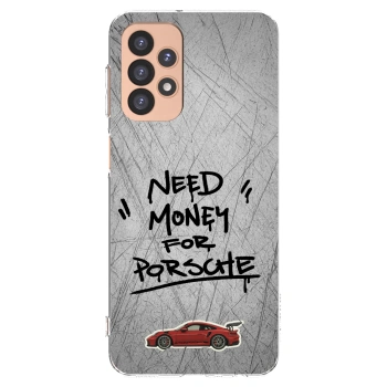 Picasee silikónový prehľadný obal pre Samsung Galaxy A23 A236B 5G - Grey Drift