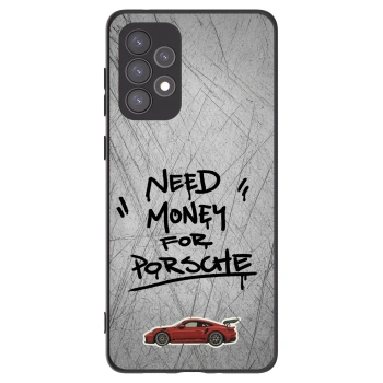 Picasee silikónový čierny obal pre Samsung Galaxy A73 5G - Grey Drift