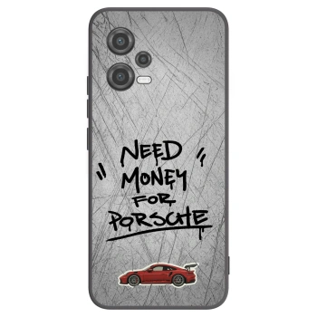 Picasee silikónový čierny obal pre Xiaomi Poco X5 - Grey Drift