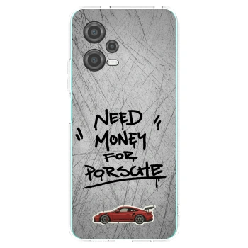 Picasee silikónový prehľadný obal pre Xiaomi Poco X5 - Grey Drift
