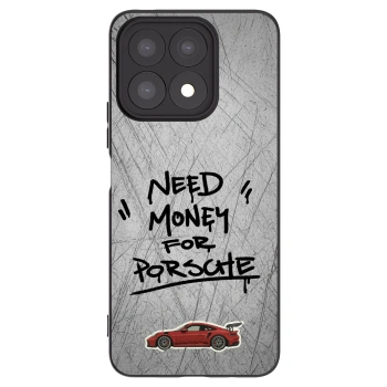 Picasee silikónový čierny obal pre Honor X8a - Grey Drift