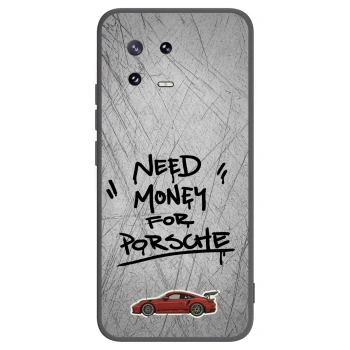 Picasee silikónový čierny obal pre Xiaomi 13 Pro - Grey Drift