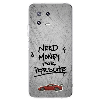 Picasee silikónový prehľadný obal pre Xiaomi 13 Pro - Grey Drift