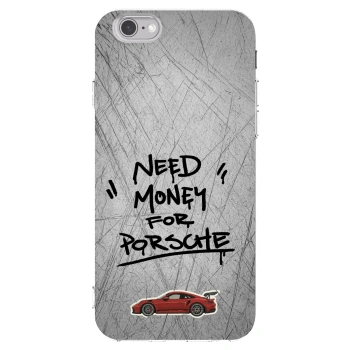 Picasee silikónový prehľadný obal pre Apple iPhone 6/6S - Grey Drift