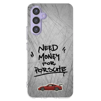 Picasee silikónový prehľadný obal pre Samsung Galaxy A54 5G A546B - Grey Drift