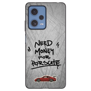 Picasee silikónový čierny obal pre Xiaomi Redmi Note 12 Pro 5G - Grey Drift