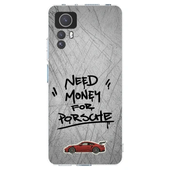 Picasee silikónový prehľadný obal pre Xiaomi Redmi Note 12S - Grey Drift