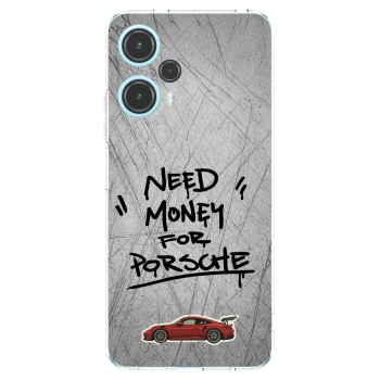 Picasee silikónový prehľadný obal pre Xiaomi Poco F5 - Grey Drift