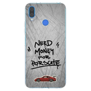 Picasee silikónový prehľadný obal pre Huawei Nova 3 - Grey Drift