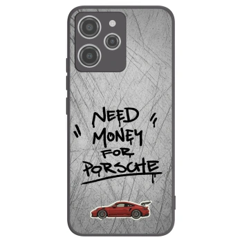 Picasee silikónový čierny obal pre Xiaomi Redmi 12 4G - Grey Drift