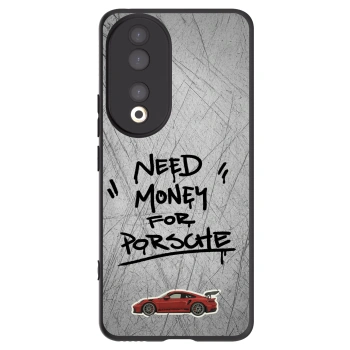 Picasee silikónový čierny obal pre Honor 90 5G - Grey Drift