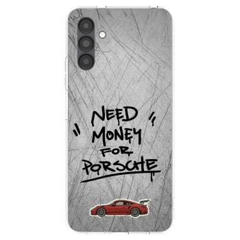 Picasee silikónový prehľadný obal pre Samsung Galaxy A04s A047F - Grey Drift