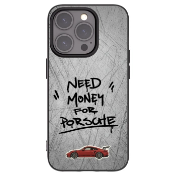 Picasee silikónový čierny obal pre Apple iPhone 15 Pro - Grey Drift
