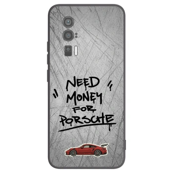 Picasee silikónový čierny obal pre Xiaomi Poco F5 Pro 5G - Grey Drift