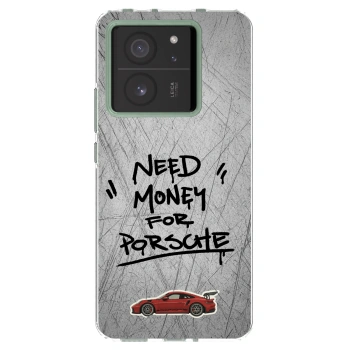 Picasee silikónový prehľadný obal pre Xiaomi 13T Pro - Grey Drift
