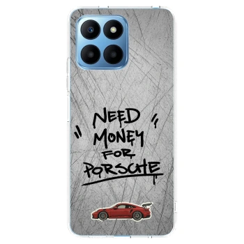 Picasee silikónový prehľadný obal pre Honor 70 Lite - Grey Drift