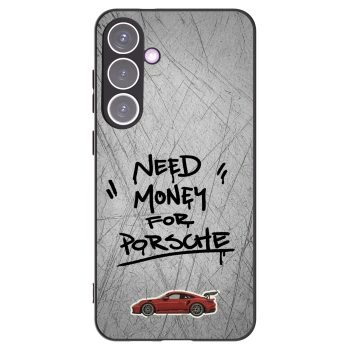 Picasee silikónový čierny obal pre Samsung Galaxy S24+ S926B 5G - Grey Drift