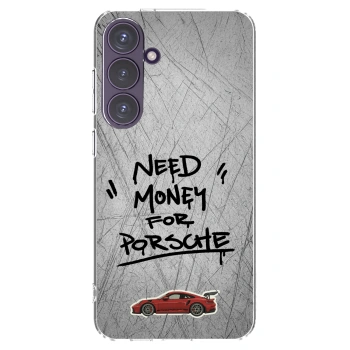 Picasee silikónový prehľadný obal pre Samsung Galaxy S24+ S926B 5G - Grey Drift