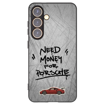 Picasee silikónový čierny obal pre Samsung Galaxy S24 S921B 5G - Grey Drift