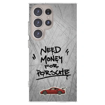 Picasee silikónový prehľadný obal pre Samsung Galaxy S24 Ultra S928B 5G - Grey Drift