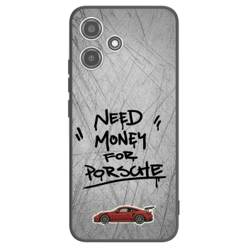 Picasee silikónový čierny obal pre Xiaomi Redmi 12 5G - Grey Drift