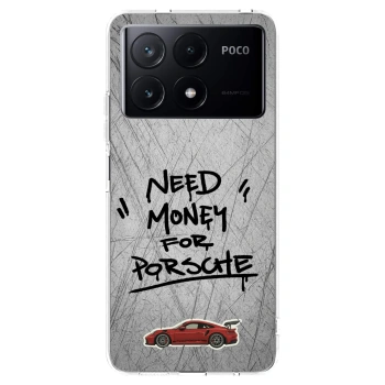Picasee silikónový prehľadný obal pre Xiaomi Poco X6 Pro - Grey Drift