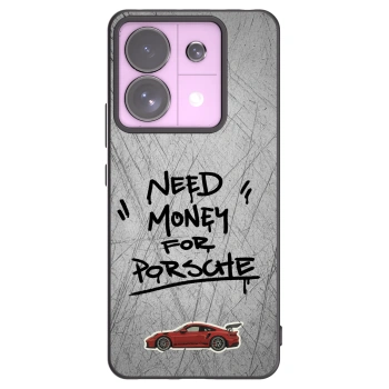 Picasee silikónový čierny obal pre Xiaomi Redmi Note 13 Pro 5G - Grey Drift